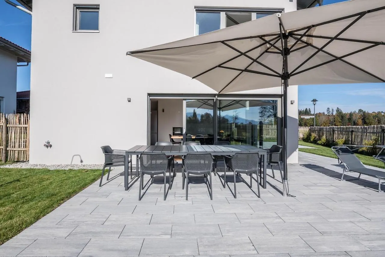 Nyaraló Design Ferienhaus 195Qm Breitbrunn am Chiemsee
